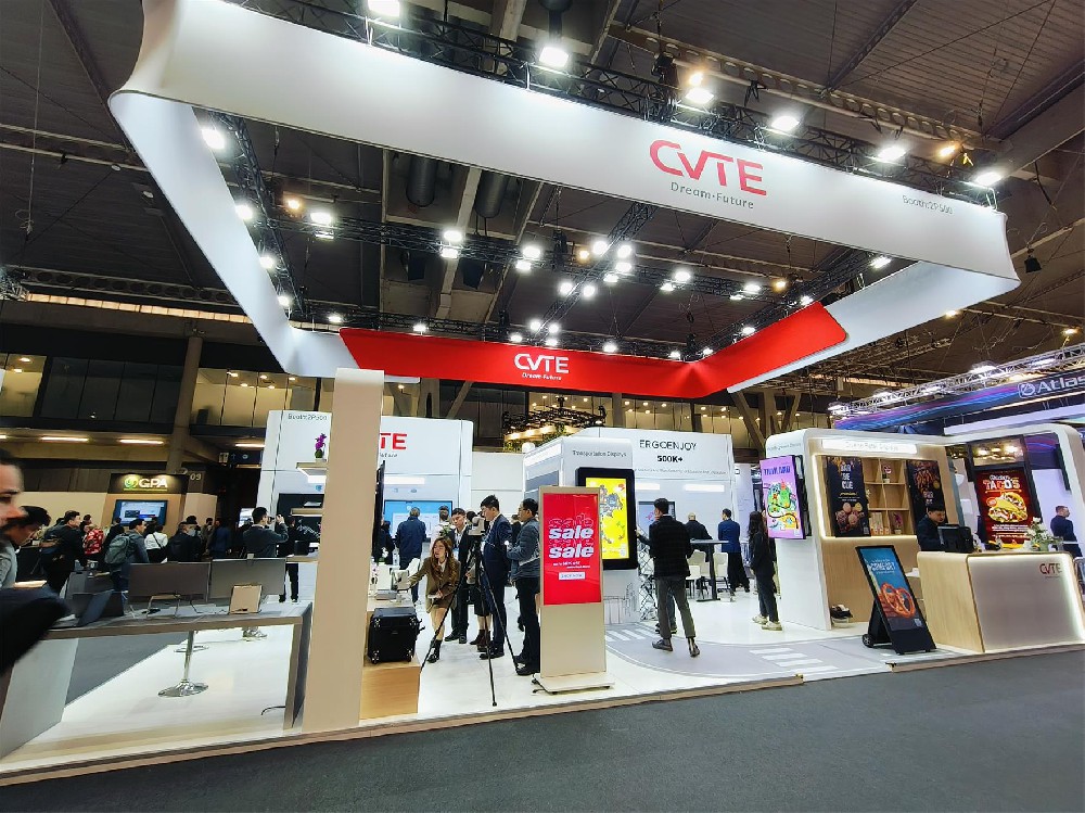 CVTE-西班牙展臺設(shè)計搭建